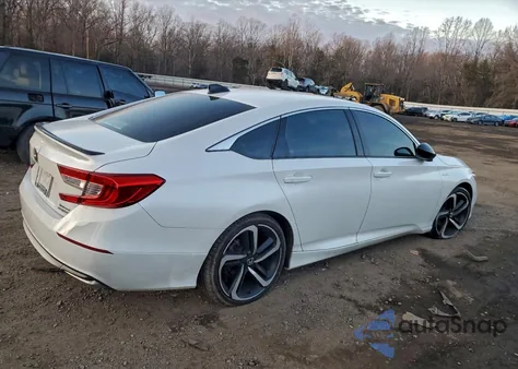 2022 Honda Accord Hybrid Sport z USA, uszkodzony, nr VIN 1HGCV3F29NA030528
